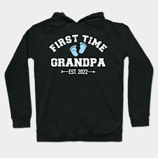 Time Grandpa 2022 For Grandfather To Be Hoodie